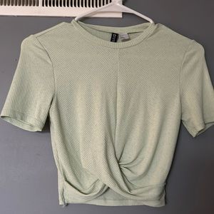 Ribbed H&M Crop Top